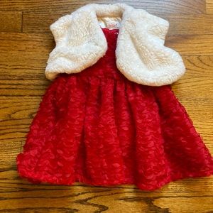 Cat And Jack 18 months Fancy Holiday Dress